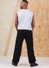 Unisex cargo pants made using Simplicity Sewing Pattern S9959