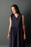 Etta Sewing Pattern - Simple Wrap Dress with Lined Bodice and Inseam Pockets