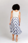 Wattle Skirt Sewing Pattern - Bias Cut Midi Length Skirt, Pleated Skirt, Gathered Skirt, and Bias Cut Skirt