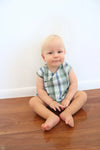 Baby Bellbird Romper and Top Sewing Pattern - Wrap Style with Ties