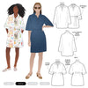 Beckers woven dress sewing pattern