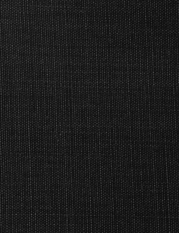 Black Slate heavyweight 100% linen fabric in a soft washed black with slate-grey undertones