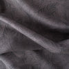 Emperor Leaf 100% linen fabric in EMPEROR brown with black leaf outlines