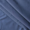 Midnight Navy Giza Cotton Blend Fabric - Soft, Silky, Lightweight Finish