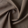 Rustic Cinder brown 100% linen fabric with natural texture, midweight 199 GSM plain weave