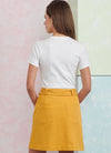 Simplicity Sewing Pattern S9924 for Misses' mid-rise cargo mini skirts with pocket variations