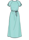 Simplicity Sewing Pattern S8909 for Misses' dresses in lightweight linen, crepe & silky fabrics