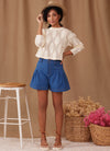 Simplicity Sewing Pattern S9955 for Misses' Pleated Shorts and Wide-Leg Pants