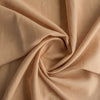 Neutral Banoffee Pie Linen Fabric showcasing thick weave and natural texture.