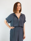 Eadie Woven Jumpsuit / Dress Multi-Size Sewing Pattern - hard copy