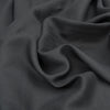 Ebony Black 100% Linen Fabric