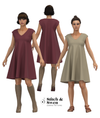 Lissy Flared Dress Sewing Pattern - PDF