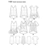 Misses' Tops with Fabric VariationsS1107 Multi-Size Sewing Pattern