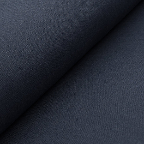 Navy Blue 100% Linen | Remnant