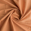 Peach Perfect Linen Blend Fabric with cotton and 2% spandex, perfect for comfortable and elegant summer dresses, tops, and skirts.